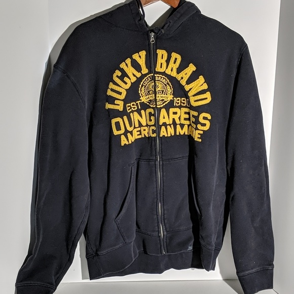 lucky brand logo hoodie - Picture 1 of 2
